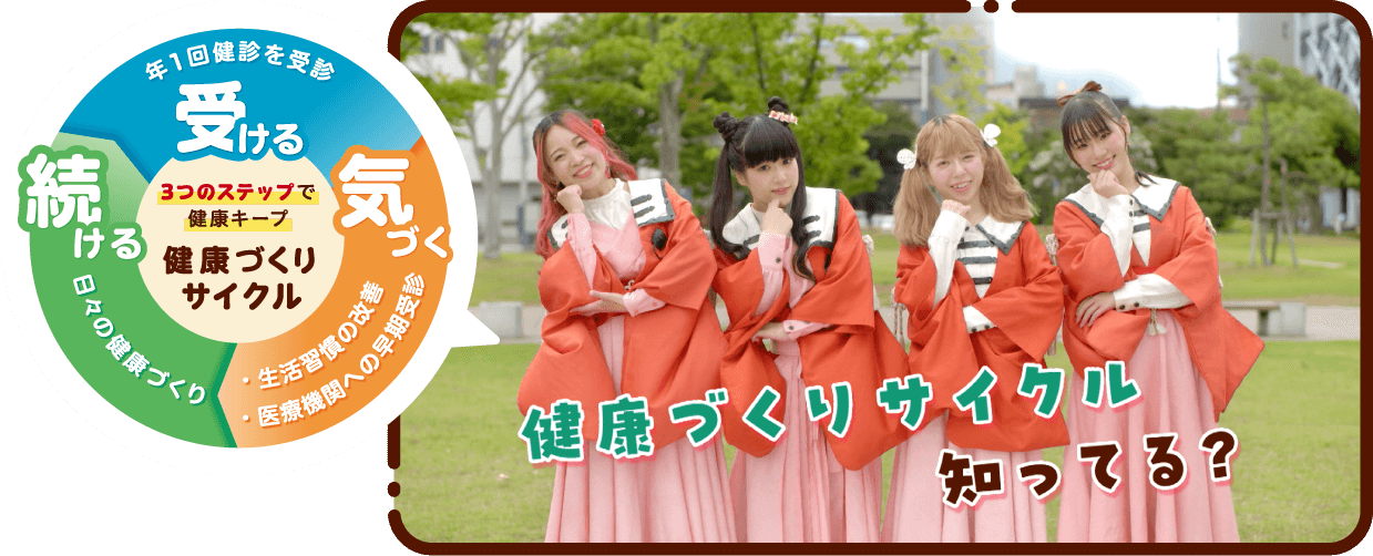 「健康づくりサイクル」サイト